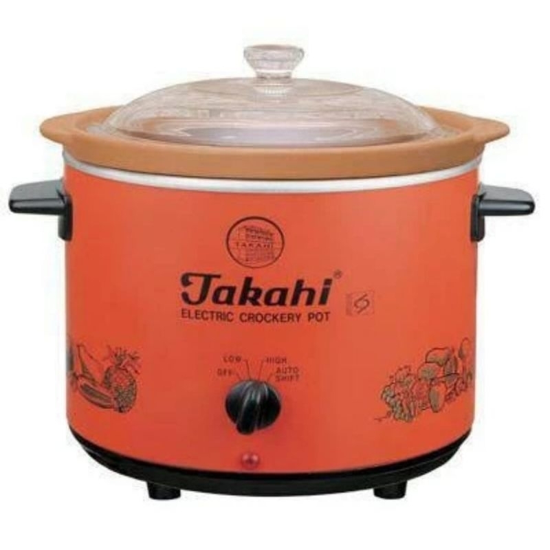 TAKAHI SLOW COOKER 4,7 LITER SLOW COOKER TAKAHI 3606
