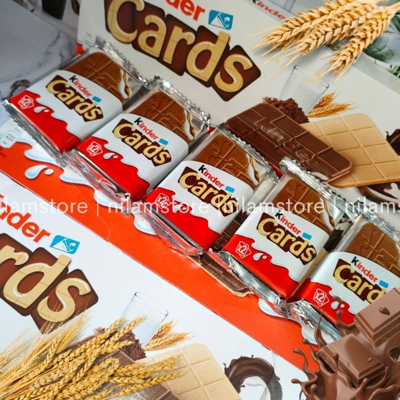 Coklat Kinder Cards isi 5 pcs