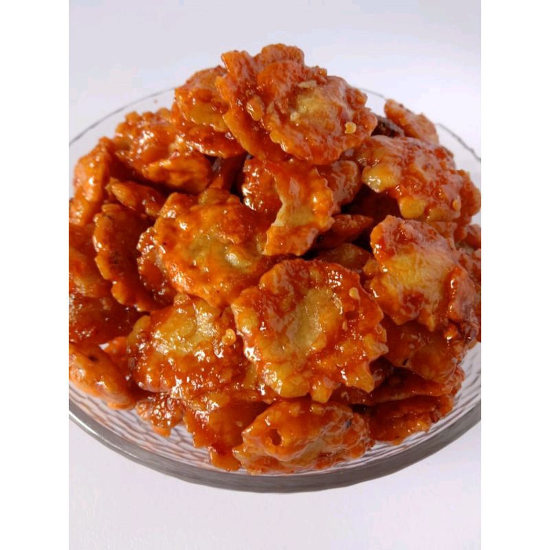 

Emping Melinjo Balado 250 gram / Emping Melinjo Pedas Manis