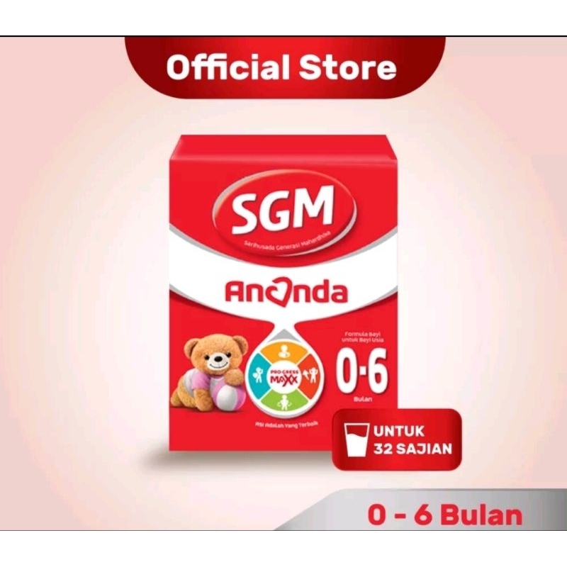 SGM Ananda 0-6bulan 1000gram SGM ananda 0-6bulan 600gram