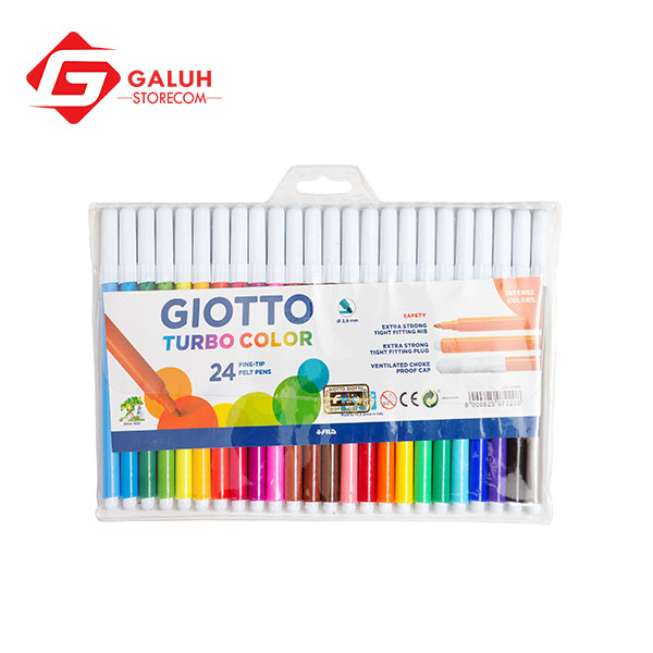 

Giotto Turbo Color / Spidol 24 Warna
