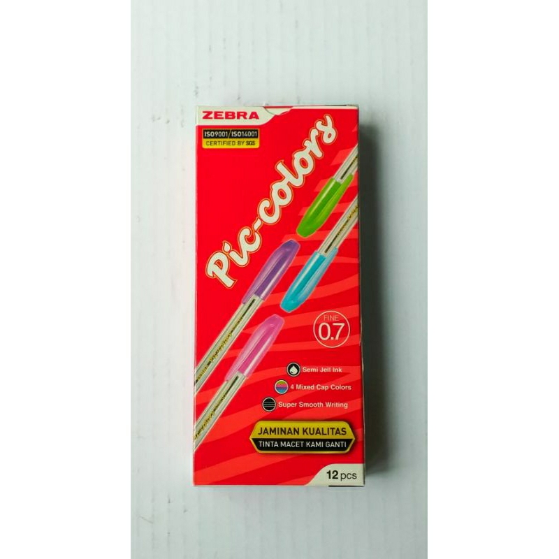 

PEN ZEBRA PICCOLORS isi 12pcs