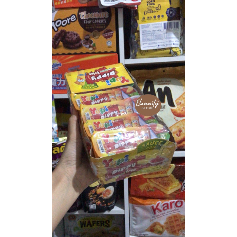 Yupi Dippy Fries Burger With Sauce Gummy Yupi Burger Pizza Cocol Bangkok Thailand ECER