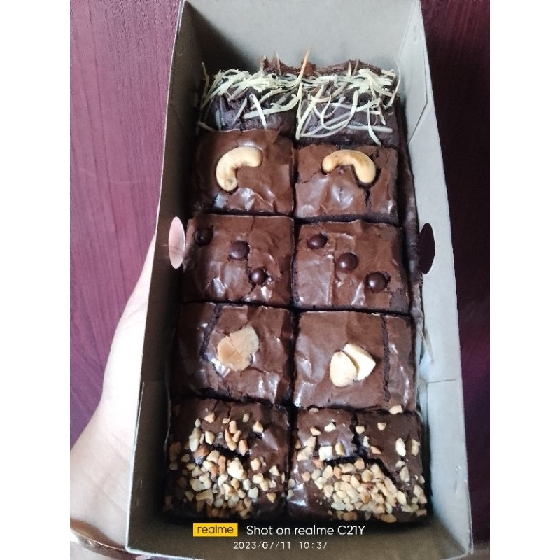 

Brownies fudgy Topping mix