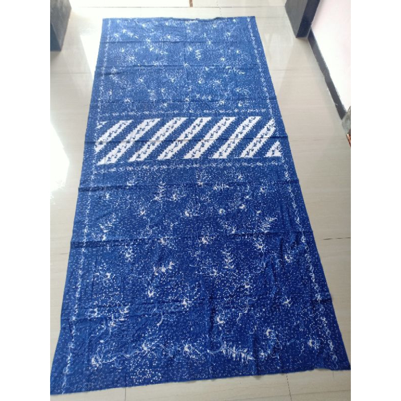 Kain Sarung Batik Tulis Lasem navy