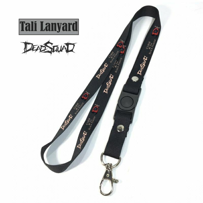 

Lanyard pods DEADSQUAD tali lanyard BAND METAL gantungan kunci name tag id card kartu nama / lanyard podss vapee gantungan / bisa cod lanyard best seller lanyard hitam lanyard murah / oring lengkap