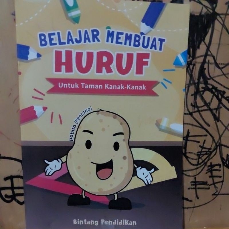 Buku Menebalkan Huruf dan Angka - untuk TK/PAUD