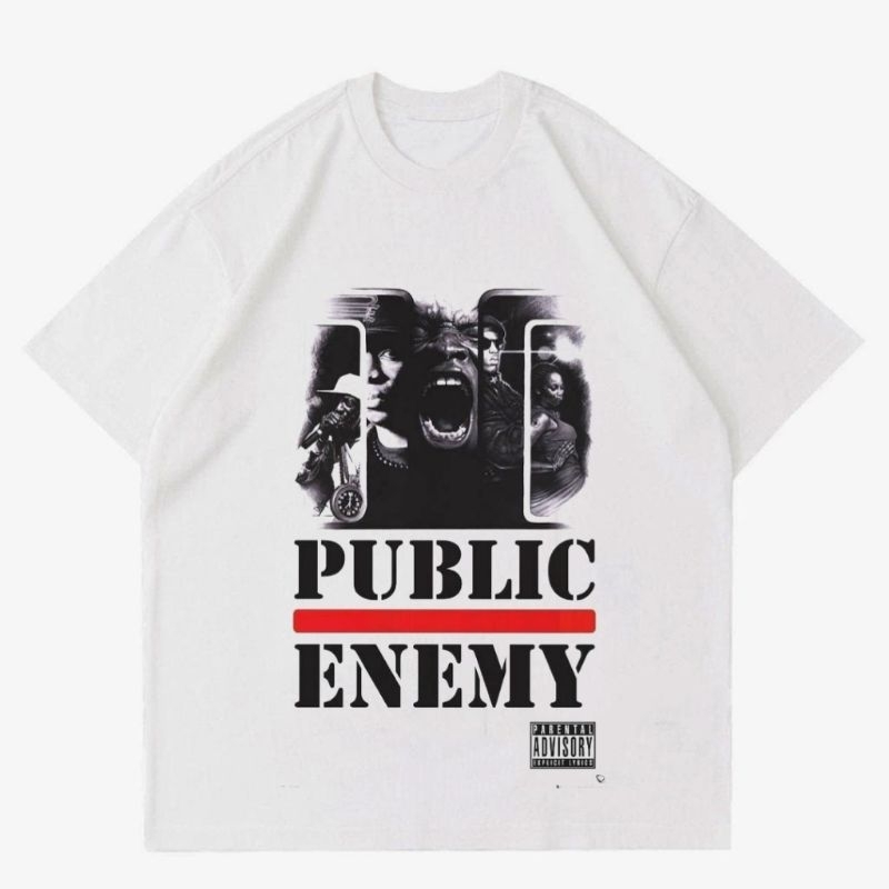 TSHIRT BAND PUBLIC ENEMY | KAOS BAND PUBLIC ENEMY