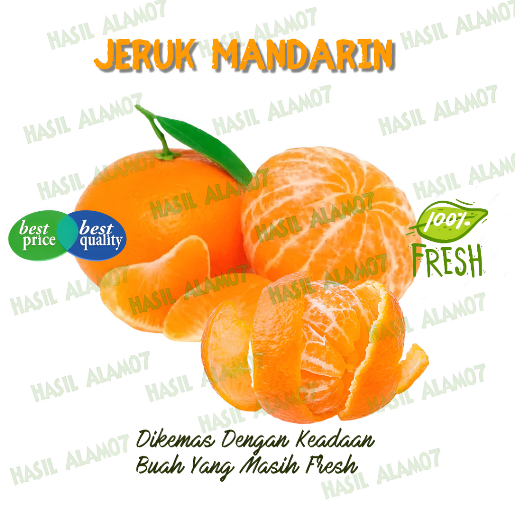 

Buah Jeruk Mandarin Ponkam Orange Manis Segar Fresh Fruits 1 Kg
