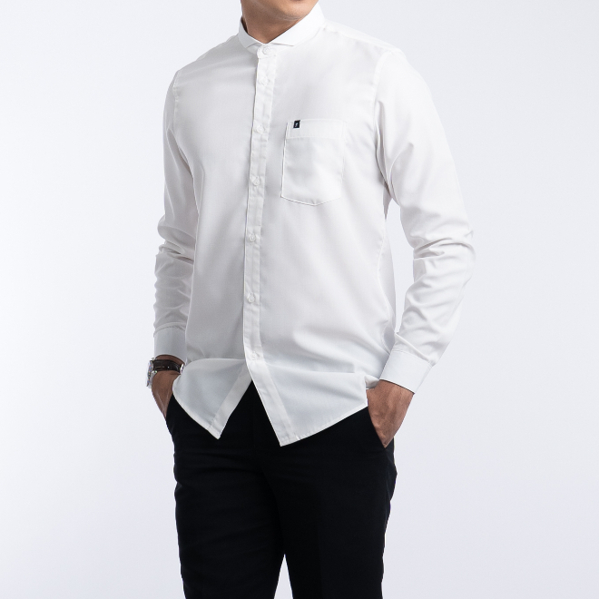 Fadkhera Baju Muslim | Koko Basic Kamil Putih