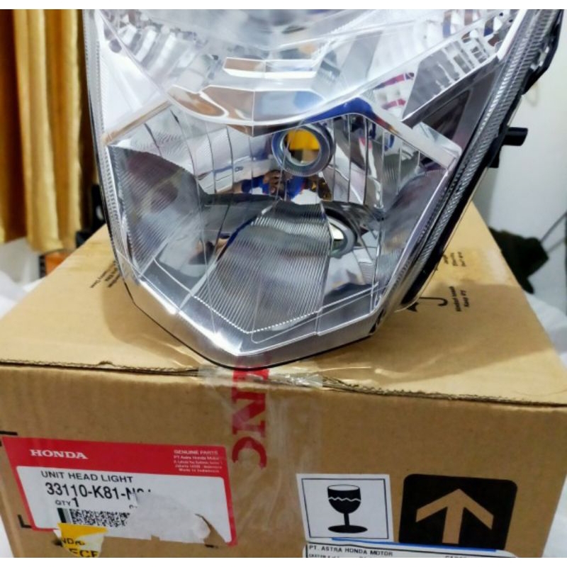 Promo!! Reflektor Beat Fi 2016 2019 Original Honda