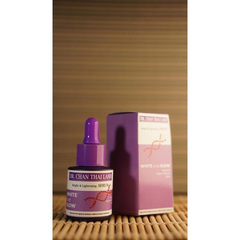 Bright & Lightening Series: White & Glow Serum by Dr Chan Thailand