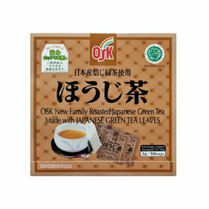 

OSK Roasted Japanese Green Tea / Teh Hijau Celup Jepang 50's X 2 GR