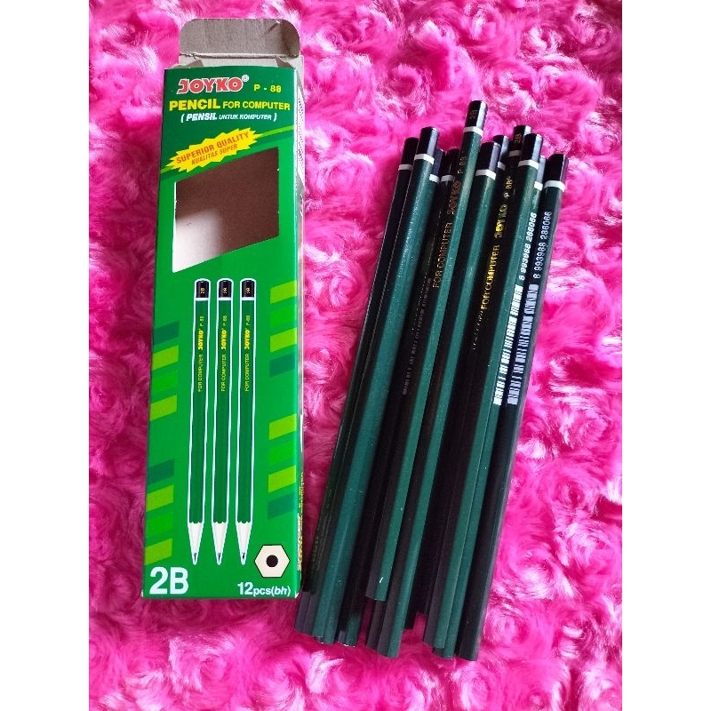 

PENSIL 2B JOYKO P-88 HIJAU (12 PCS)