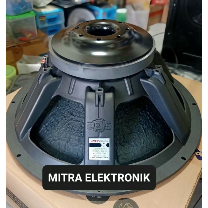 Speaker ACR Excellent 18inch PA 18890 MK Excellent Subwoofer Speaker ACR 18 inch Excellent 18890 Sub