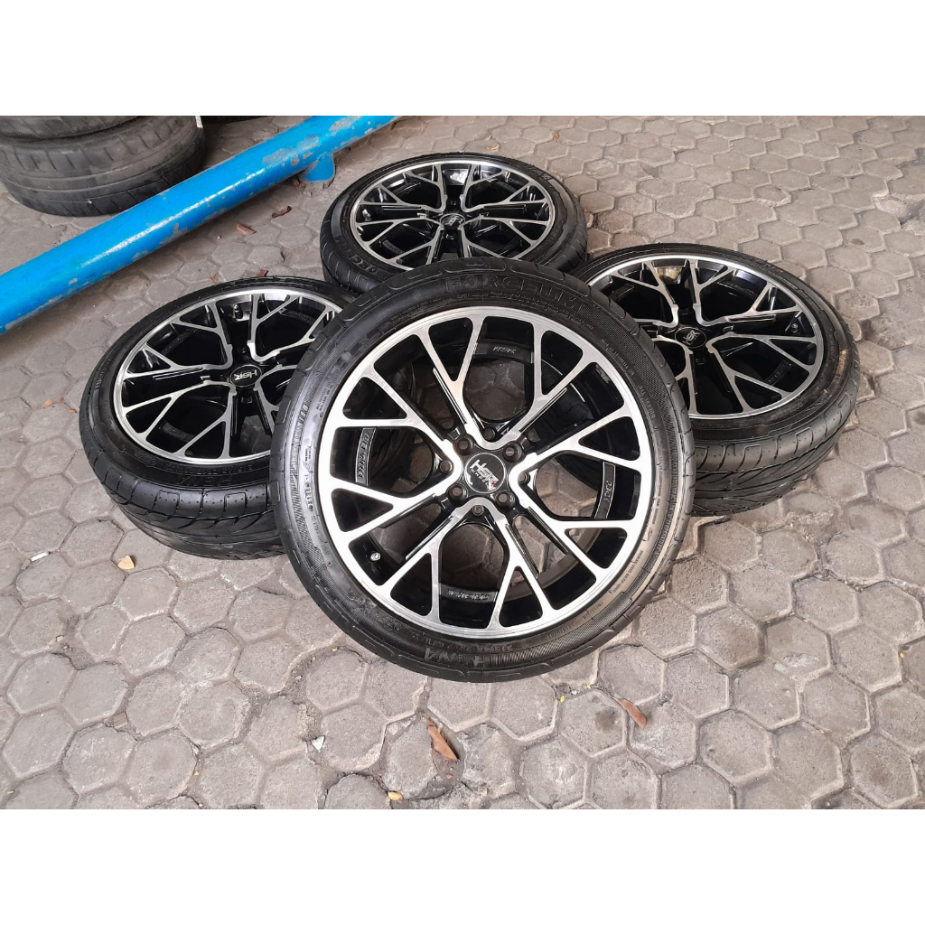 Velg Mobil Bekas Ring 17 Hsr Wheel Fe-01 Buat Jazz Yaris Mobilio Vios Mazda2 Xenia Avanza