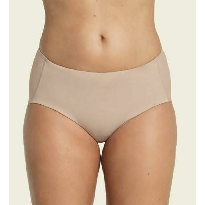 Seamless Panty Wanita - Polos Minimalis Lembut Nyaman, Warna Soft Pink Model Triumph M L - STM