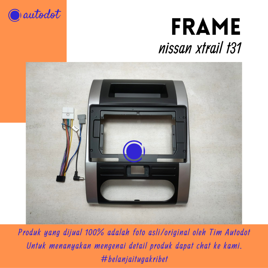 Frame Head Unit Android 10 Inch Nissan Xtrail T31