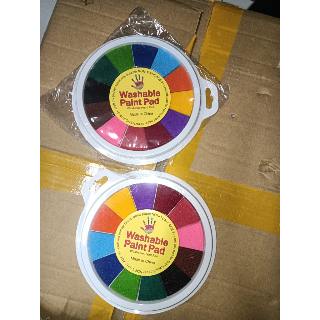 

KK 13 In 1 Multicolor Tinta Stempel Kerajinan Tangan Ink Pad/Finger 18