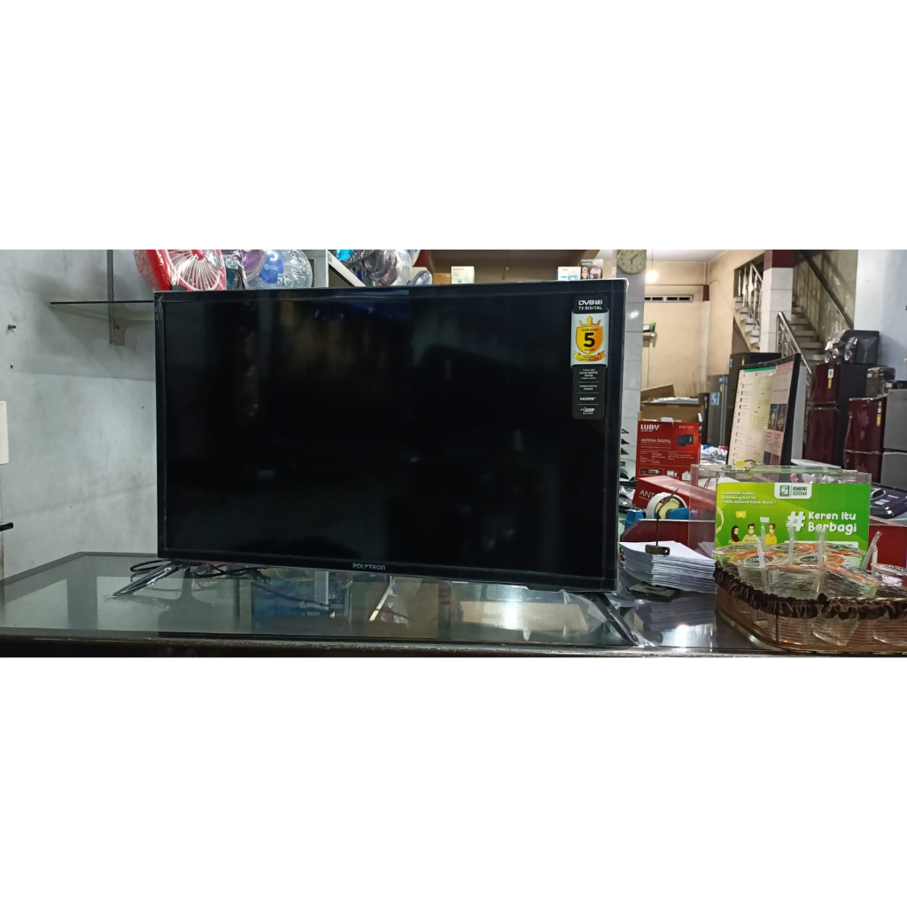 LED TV POLYTRON DIGITAL PLD-32V1753/LED TV LAYAR DATAR/LED MURAH/DIGITAL TV