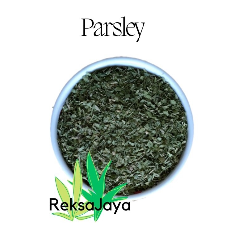 

Parsley 50 Gram/ Dried Parsley/ Parsley Kering/ Peterseli/ Daun Parsley Flakes
