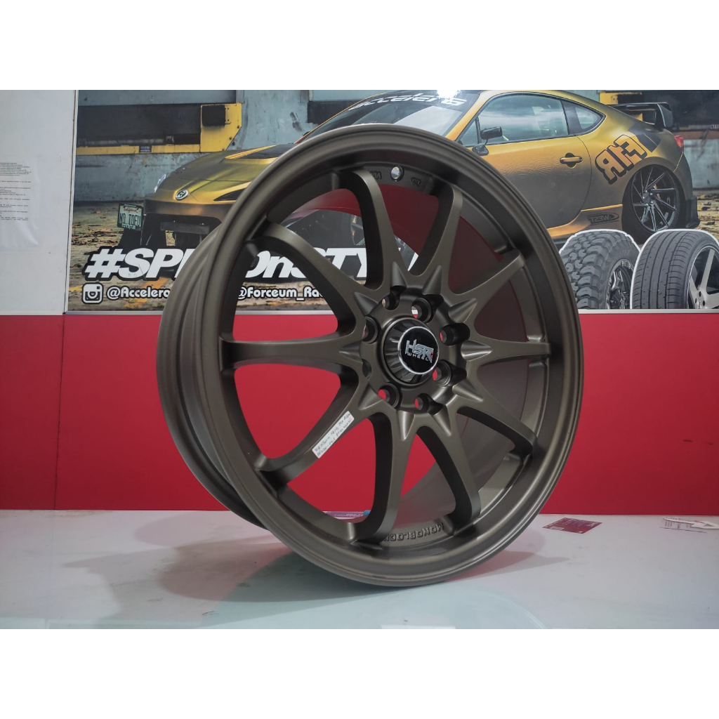 Velg Mobil Ring 16 HSR HIROSHIMA untuk Avanza, Livina, Grand Livina, Baleno, City, Civic dll