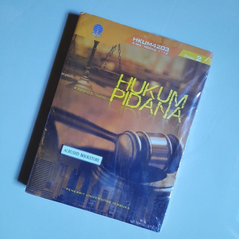Buku (ORIGINAL100%) ⭐⭐⭐ HUKUM PIDANA > Prof. DR. Eddy O.S Hiariej