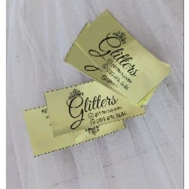 

stiker hologram gold
