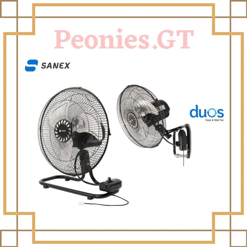 Kipas Angin Sanex 2in1 Meja & Dinding 12" / SN-128S