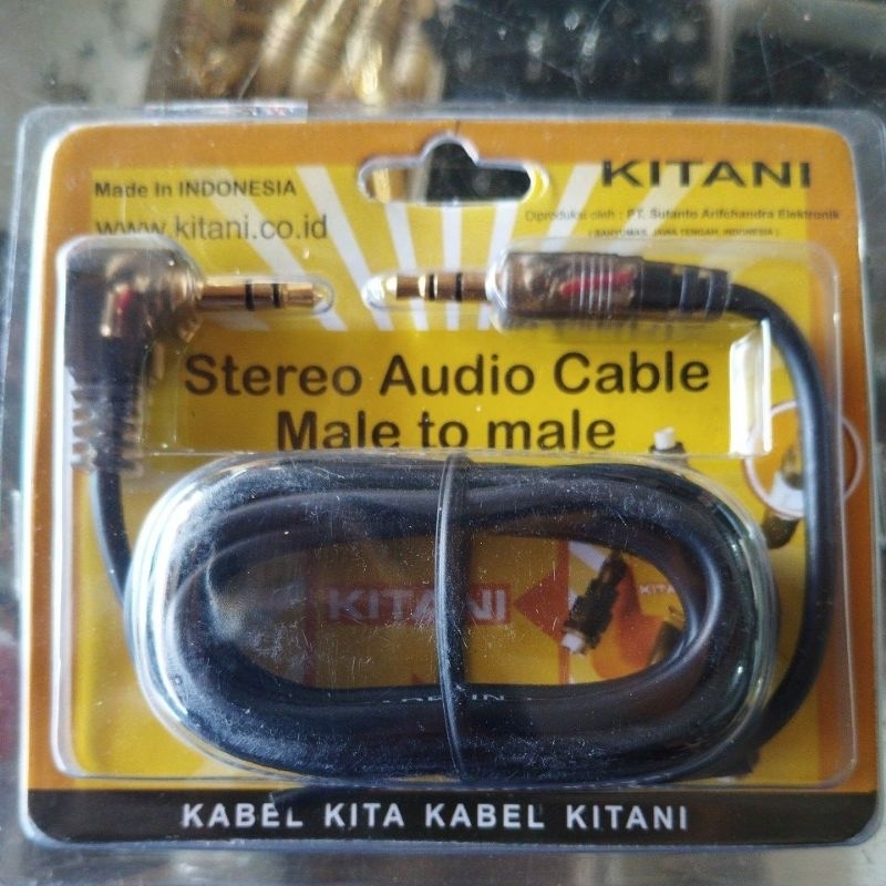 kabel AUX 1 in 1 mini 3,5 1,5M