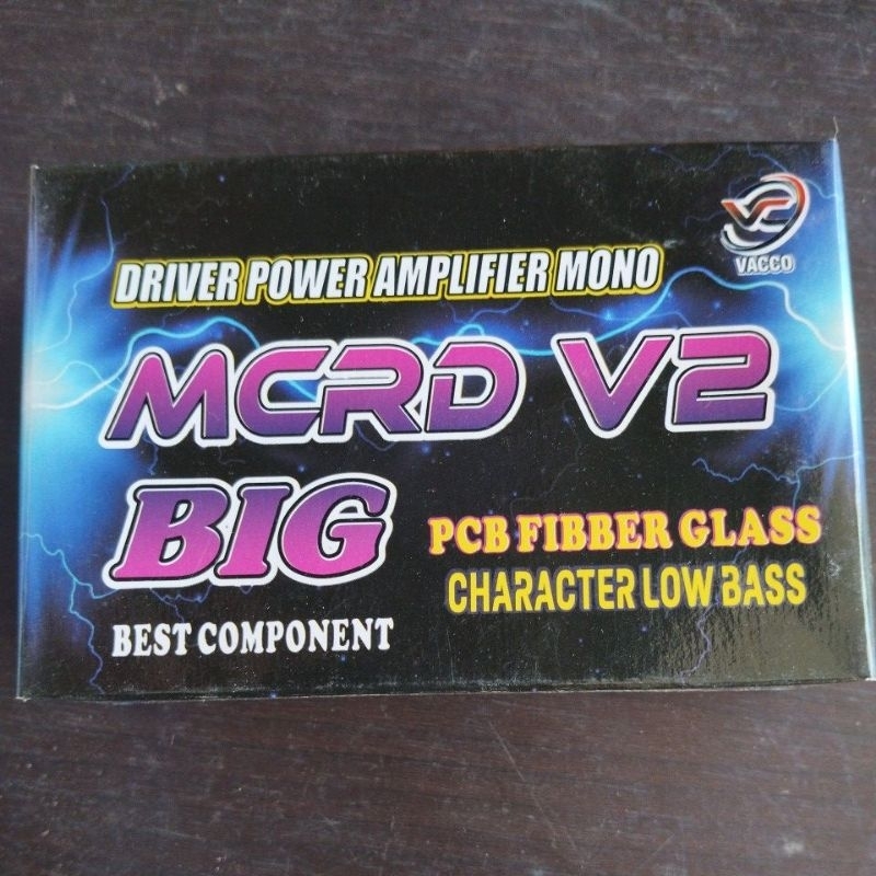 Kit Driver Power MCRD V2  Low Bass Fiber