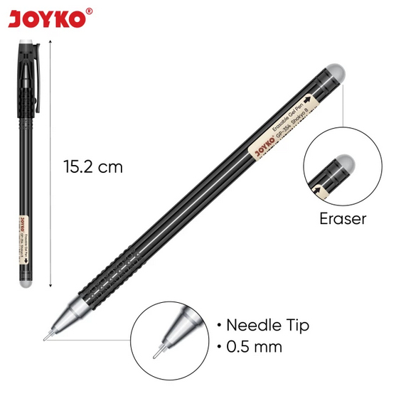 

Pulpen Bisa Dihapus Joyko Gp-354 Eraseble Pen Shokyo 8 Gel Pen 0.5 Pulpen Gel