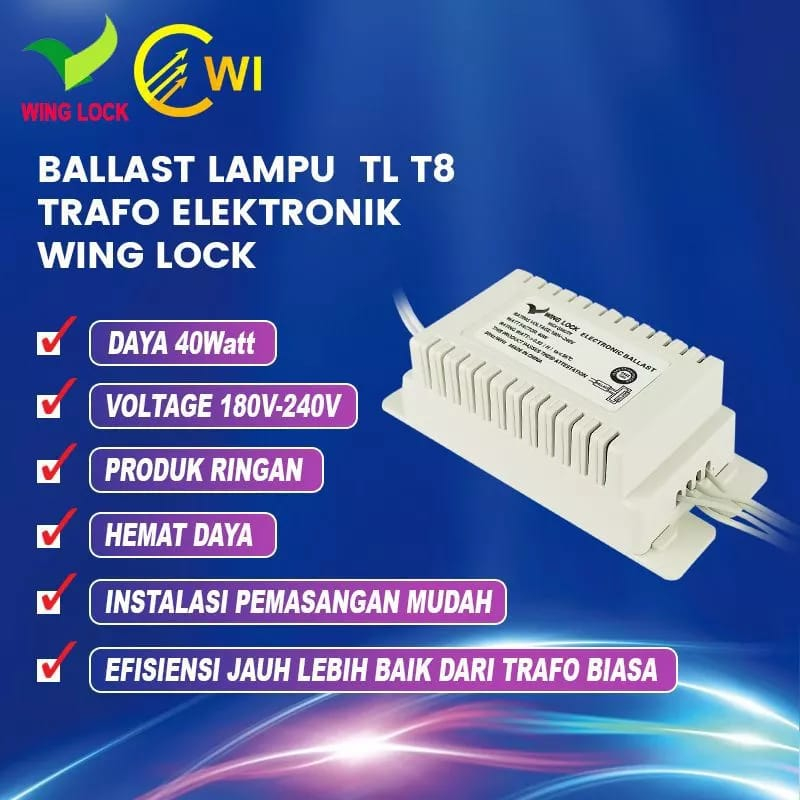 BALLAST LAMPU TL T8/TRAFO ELEKTRONIK