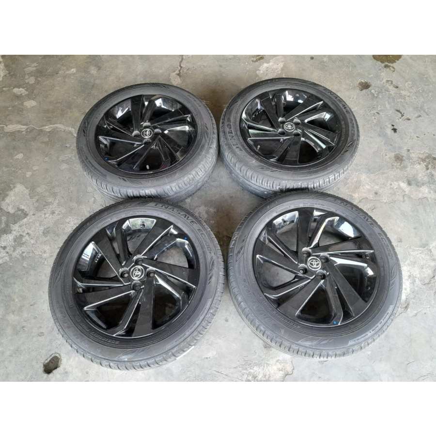 VELG MOBIL SECOND STANDAR RAIZE RING 17 PCD 4X100 + BAN 205 60 R17