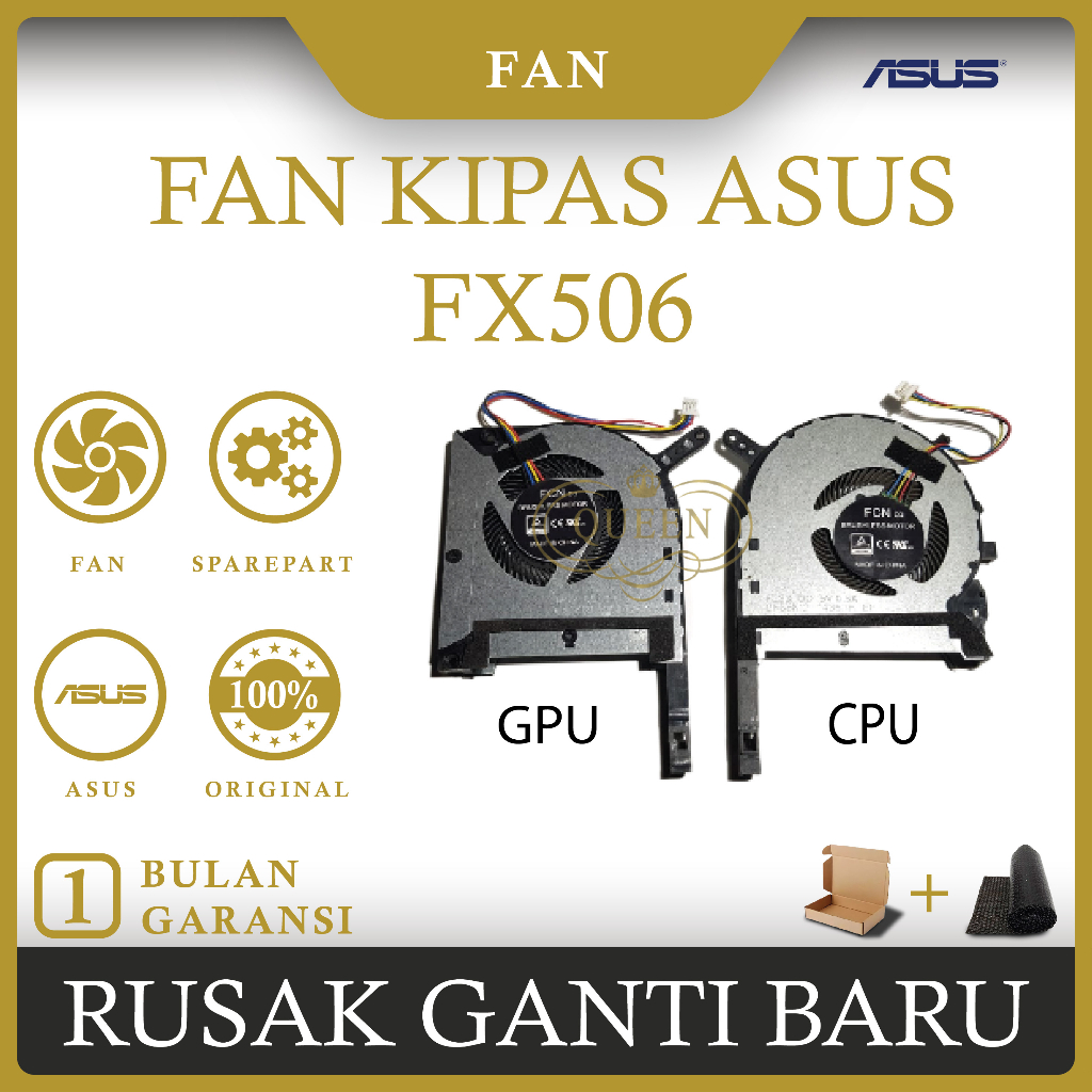 FAN KIPAS LAPTOP ASUS TUF Gaming FX506 ORIGINAL
