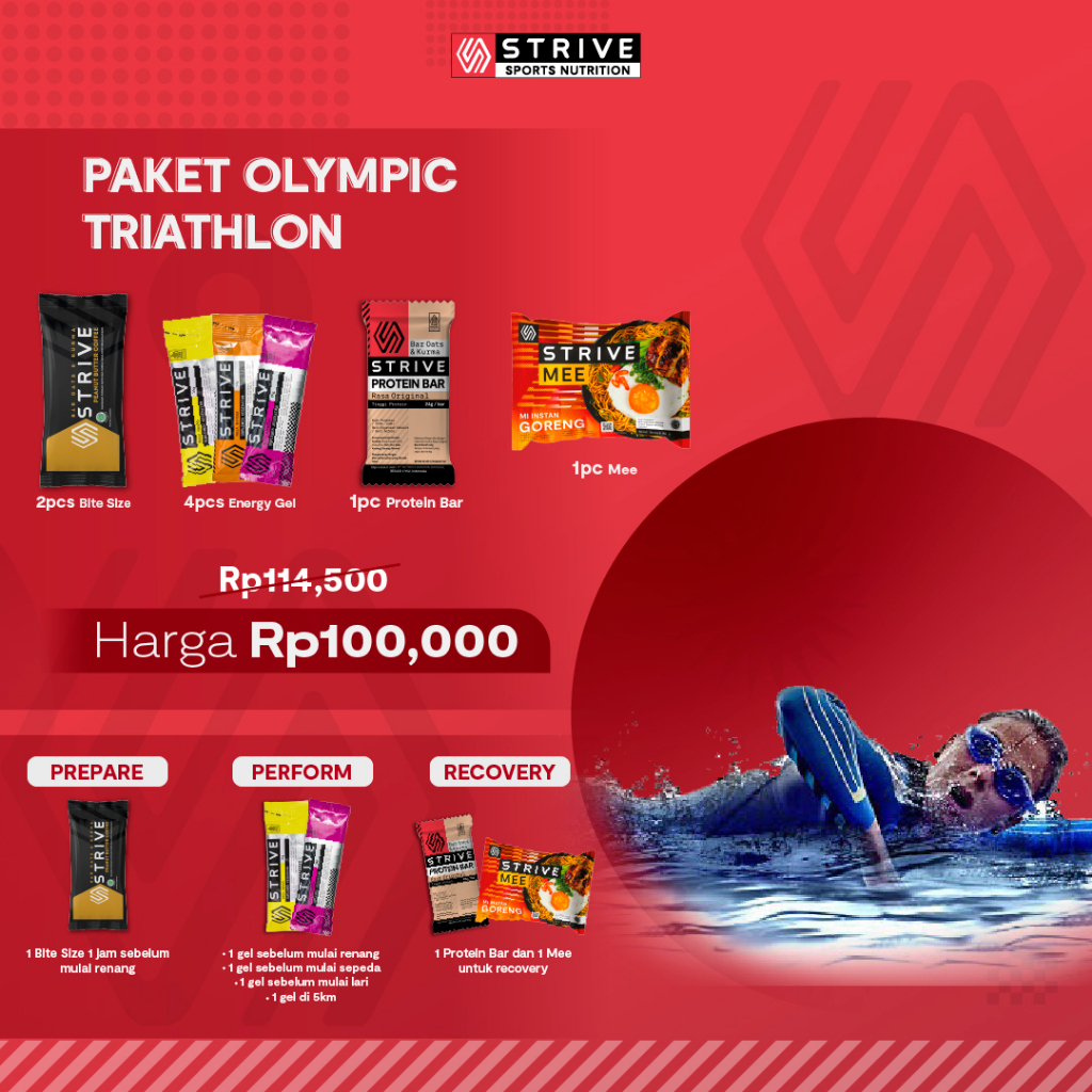 

STRIVE - Promo Paket Olympic Triathlon