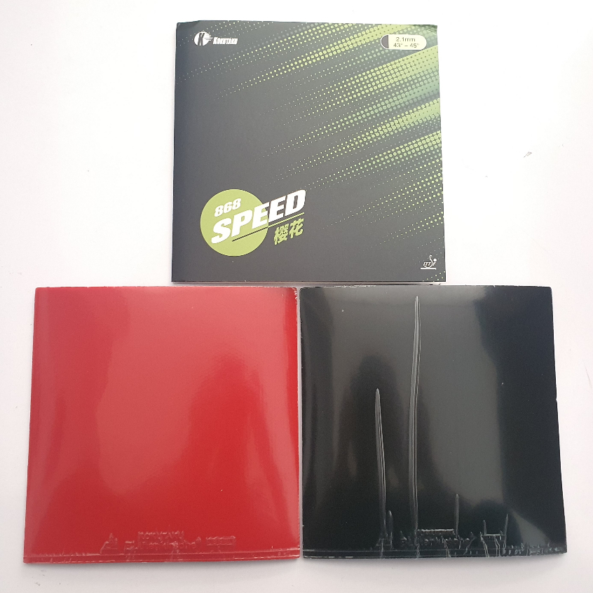Kokutaku 868 Blutenkirsche Tipe Speed Karet Pingpong Tenis Meja Kokutaku 868 Speed