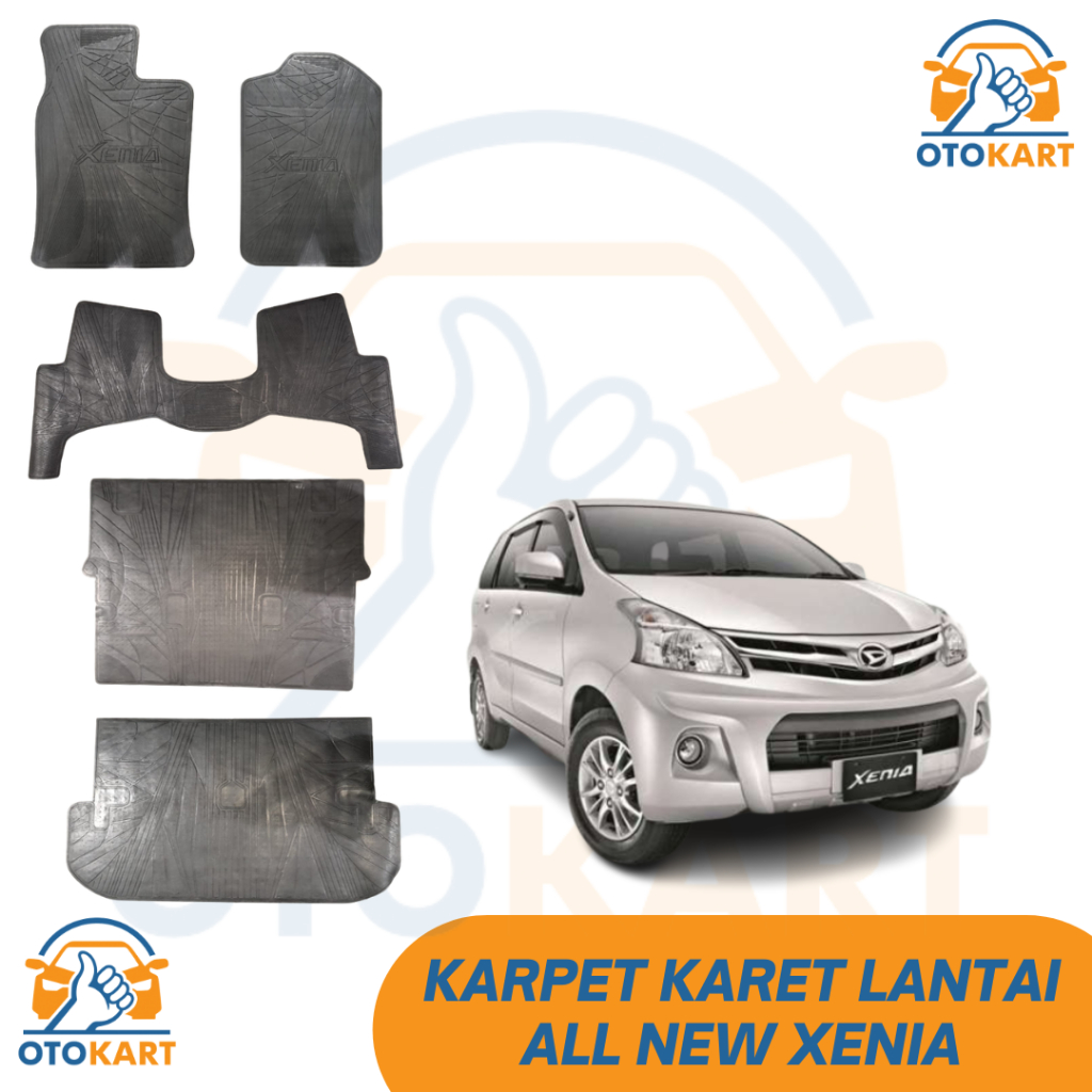 Karpet Lantai ALL NEW XENIA Karet / Karpet Mobil Karet ALL NEW XENIA