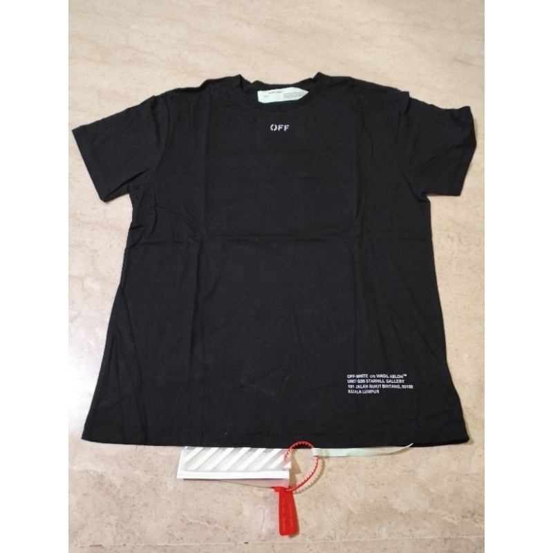 Kaos OffWhite Bukit Bintang Ow114 S (#Ow1)