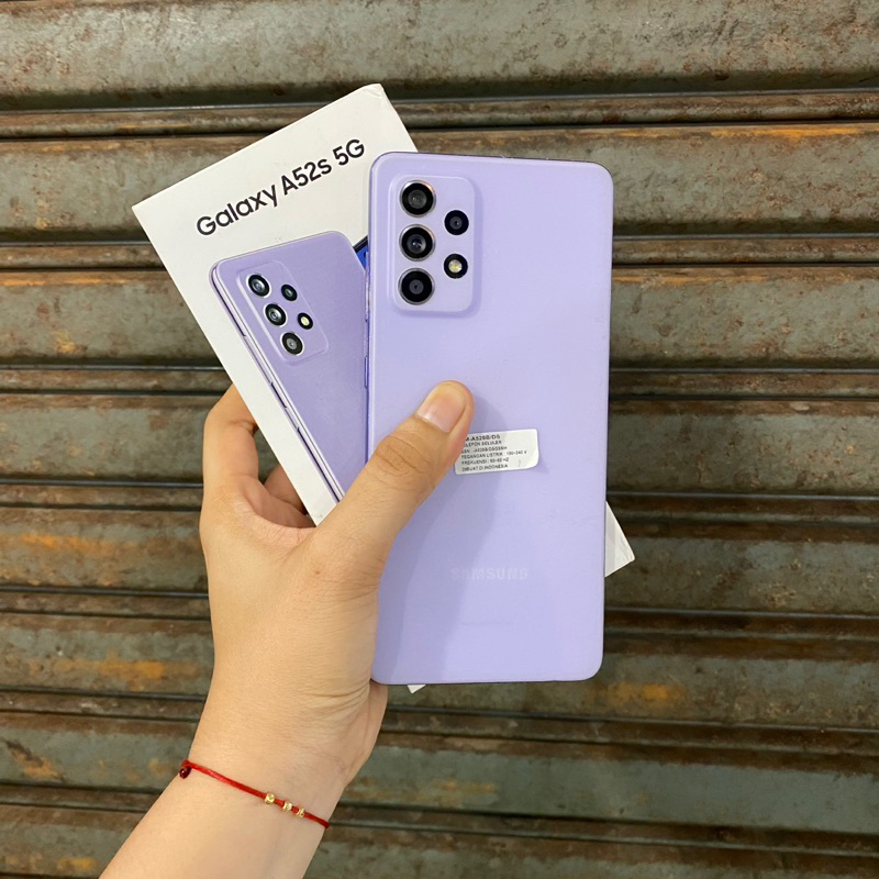 Samsung A52s 5g 8/256gb second bekas pakai resmi sein normal fullset resmi original