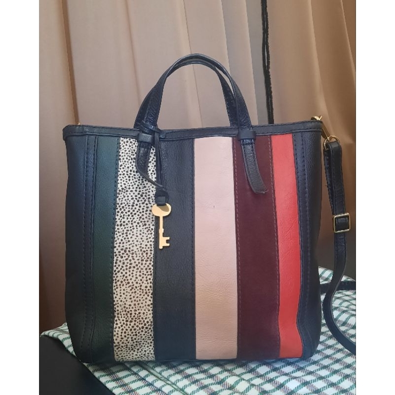 Tas Ocil Ossil Camilla Backpack Ransel Preloved Second Bekas Original Asli Fossil Authentic