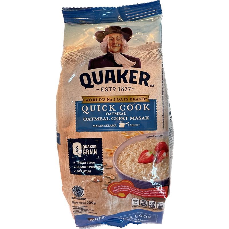 

Quaker Oatmeal Instant Biru