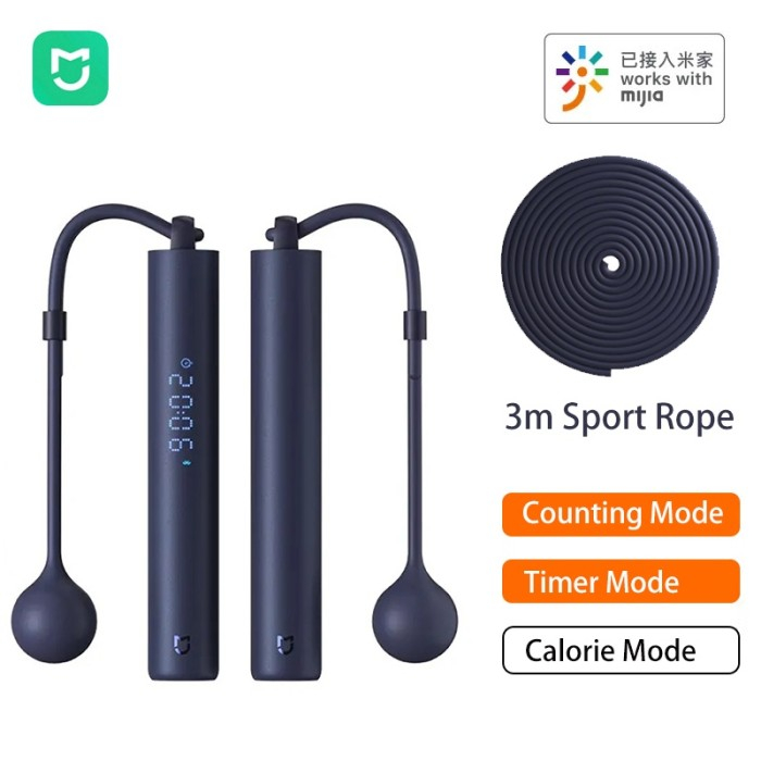 Mijia Smart Skipping Jump Rope Digital Counter With Sports Health App