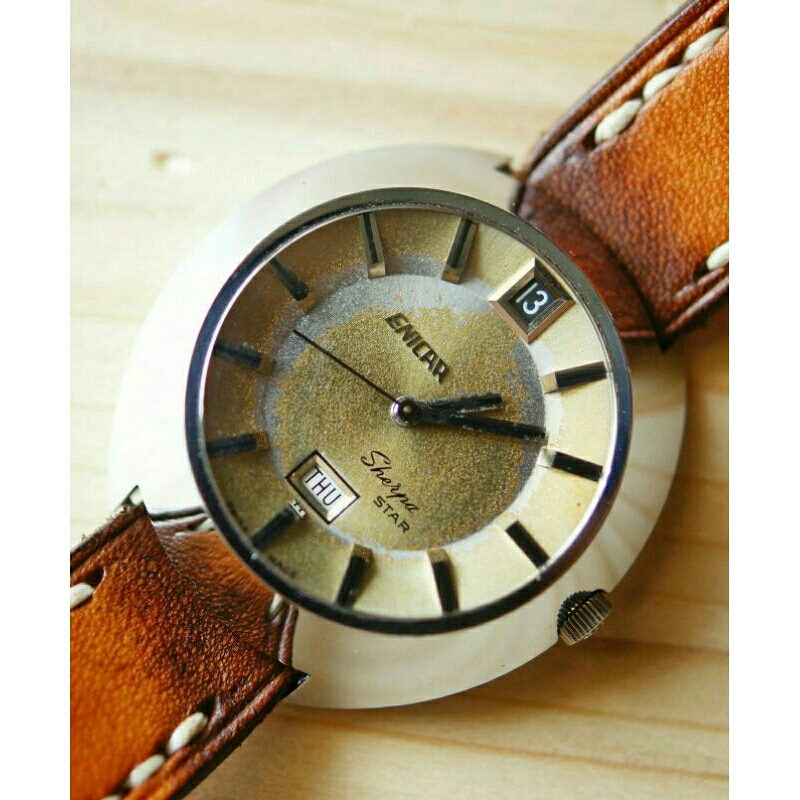jam tangan vintage Enicar Sherpa Star