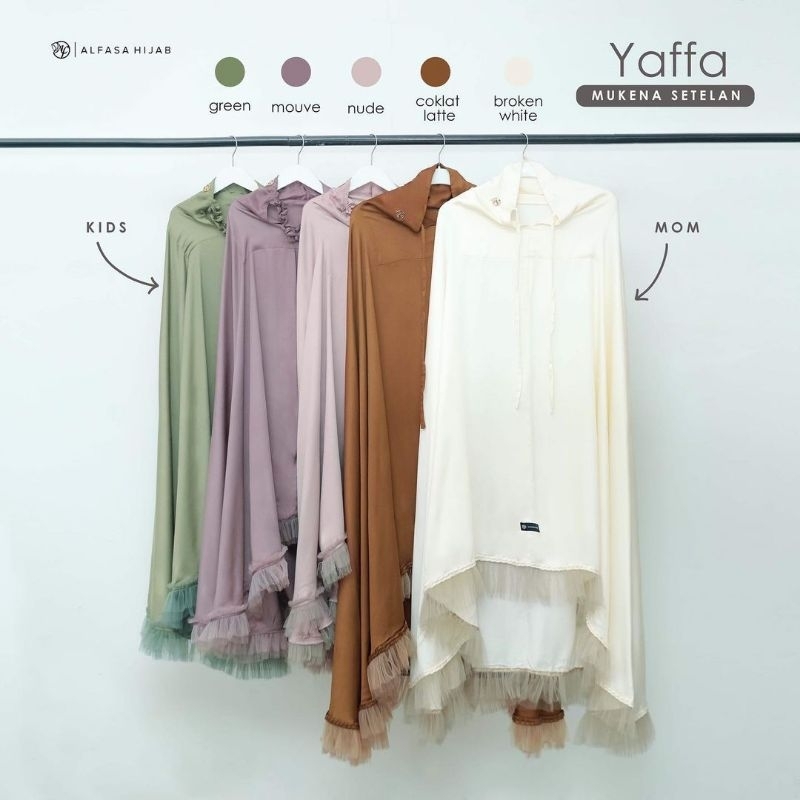 YAFFA PRAYER SET ALFASA MUKENA RAYON ALFASA