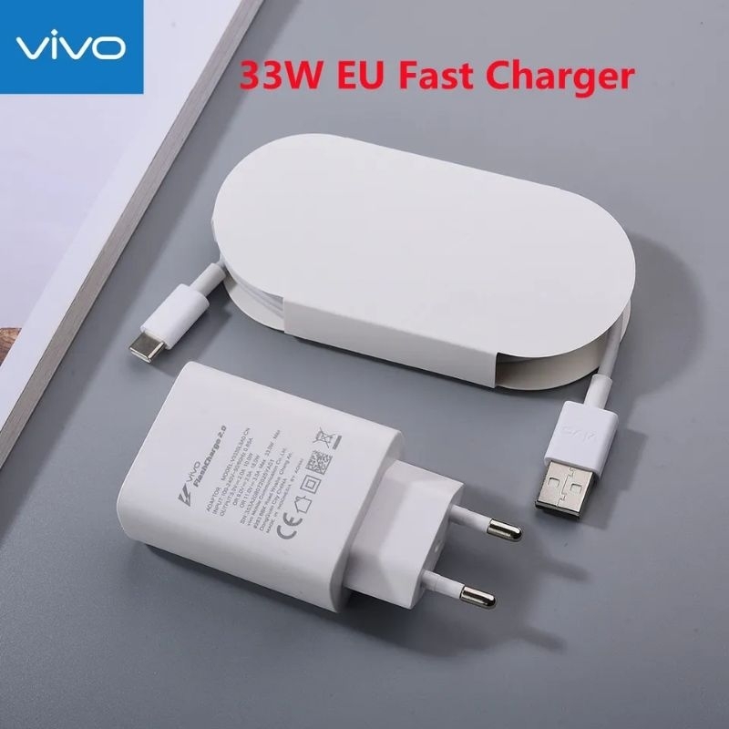 CHARGER VIVO ORIGINAL 100% 33 WATT / 33 W FAST CHARGING