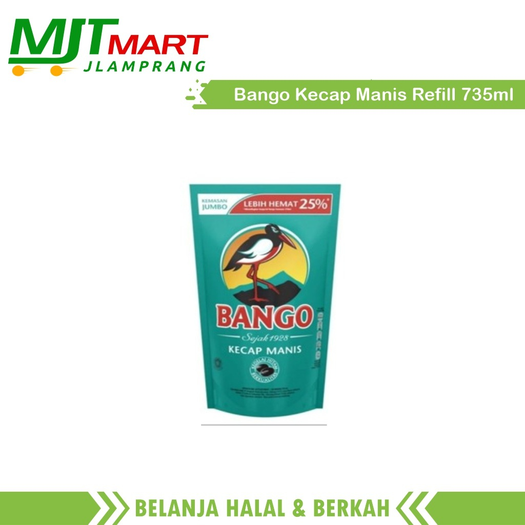 

Bango Kecap Manis Refill 520ml/735ml