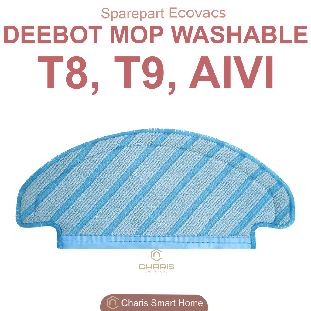 Ecovacs deebot T8, T9, aivi mop washable