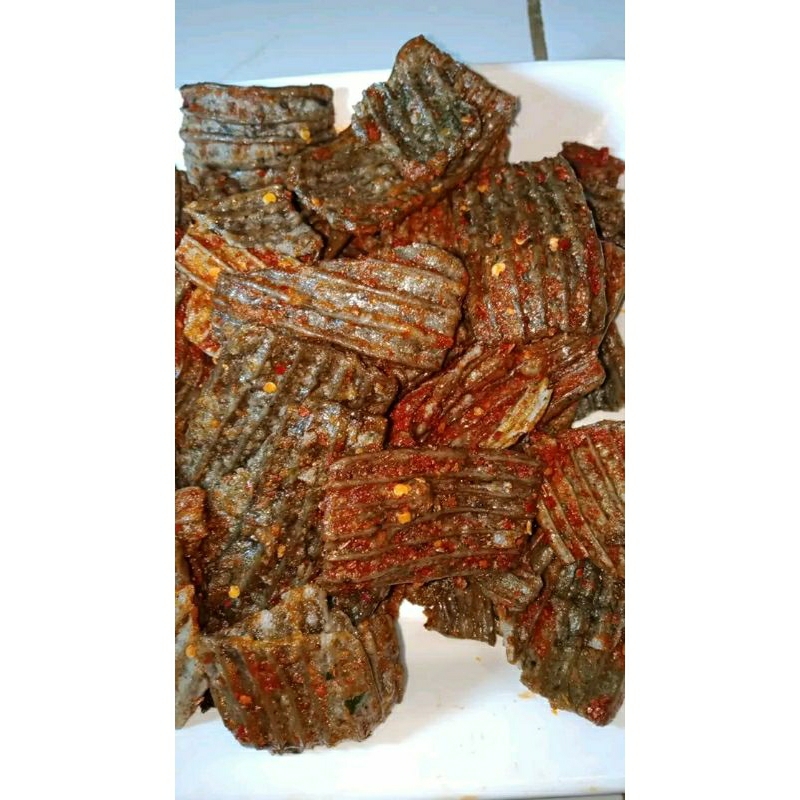

kerupuk jengkol pedas daun jeruk isi 1kg