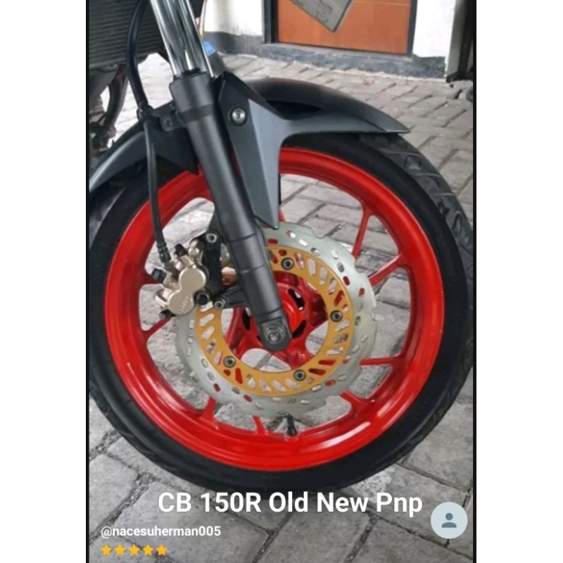 Piringan Disc Cakram Depan 276mm Variasi Gold/Motor CB150R New LED K45/CBR 150R/CB 150R/CBR Lokal 15